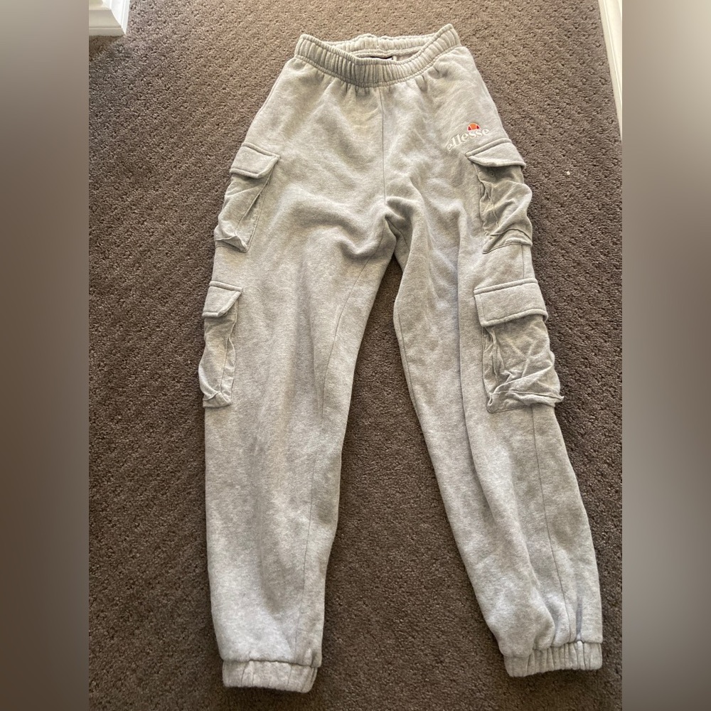 ELLESSE Grey Trackies - Picture 1 of 2